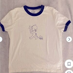 Brandy Melville John Galt Baby Ice Cream Tee